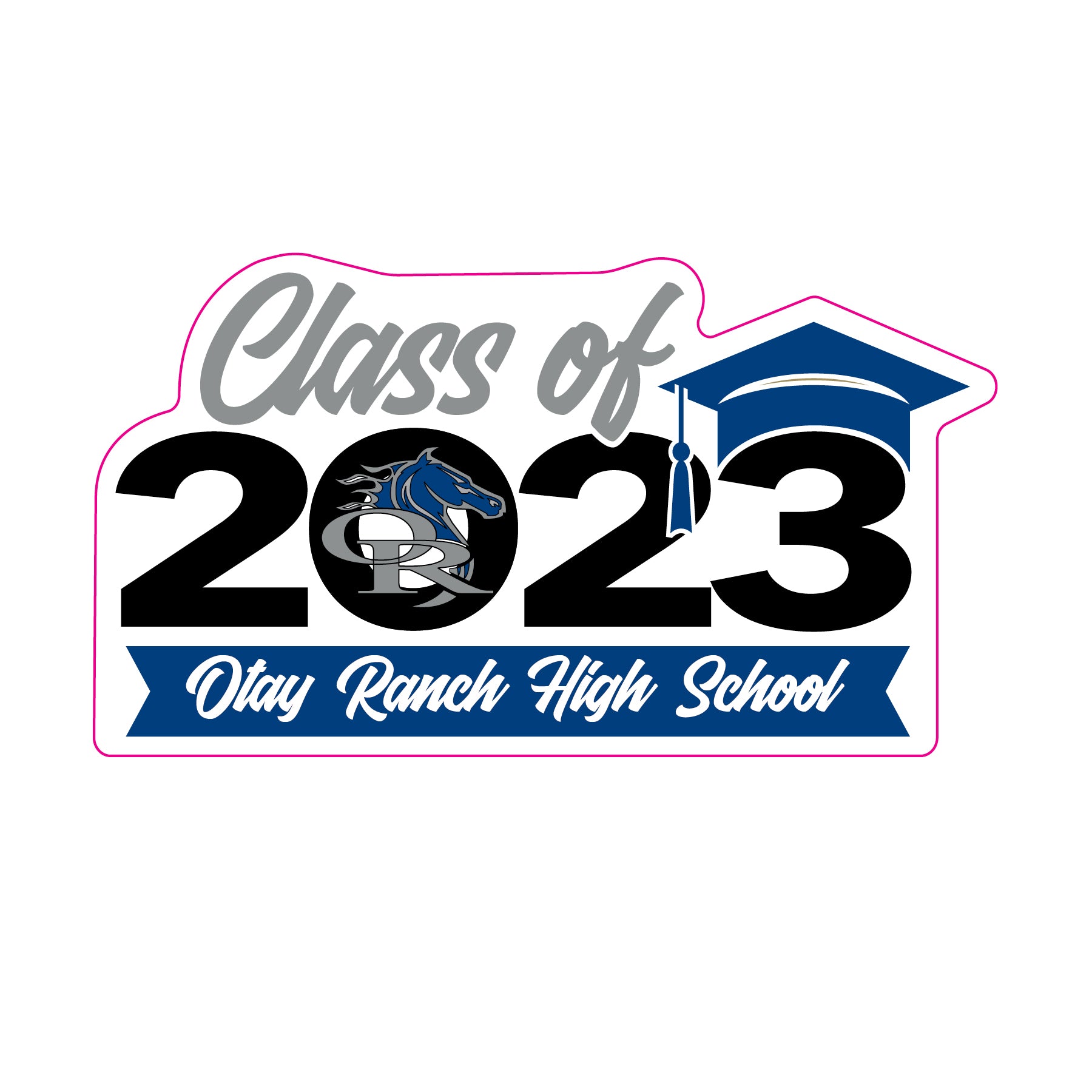 Class Of 2023 Graduate Vnyl Decal Graduaton Vnyl Decal – Artoft